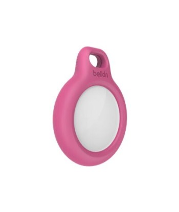Belkin Secure Holder with Key Ring for AirTag Pink