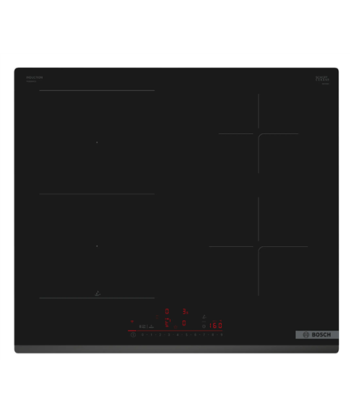 Bosch PVS63KHC1Z, Number of burners/cooking zones 4, Without frame, Width 60 cm, Black