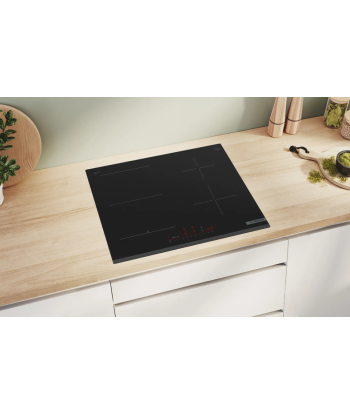 Варочная панель Bosch PVS63KHC1Z Induction, Number of burners/cooking zones 4, Without frame, Width 60 cm, Black