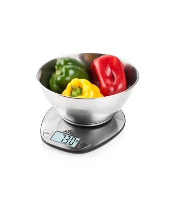 ETA Dori Kitchen Scale - 5kg Capacity, Precise 1g Graduation, Stainless Steel Elegance