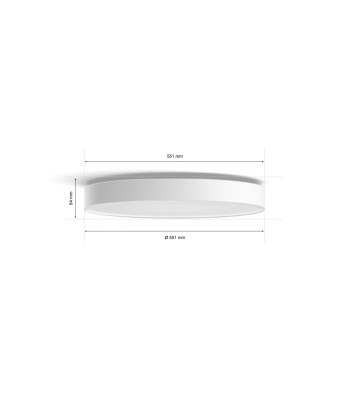 Philips Hue Enrave XL ceiling lamp white