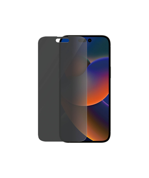 PanzerGlass Screen protector, Apple, iPhone 14 Pro Max, Glass, Black, Privacy