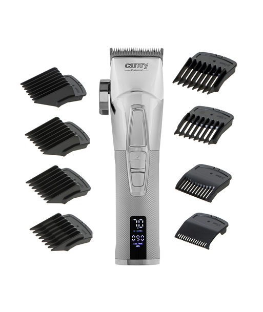 Camry CR 2835s Premium Cordless Hair Clipper - Silver