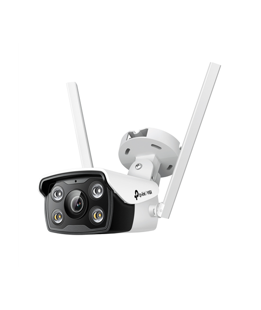 TP-LINK VIGI 4MP Outdoor Full-Color Wi-Fi Network Camera VIGI C340-W Bullet, 4 MP, 4 mm, IP66, H.265+/H.265/H.264+/H.264,