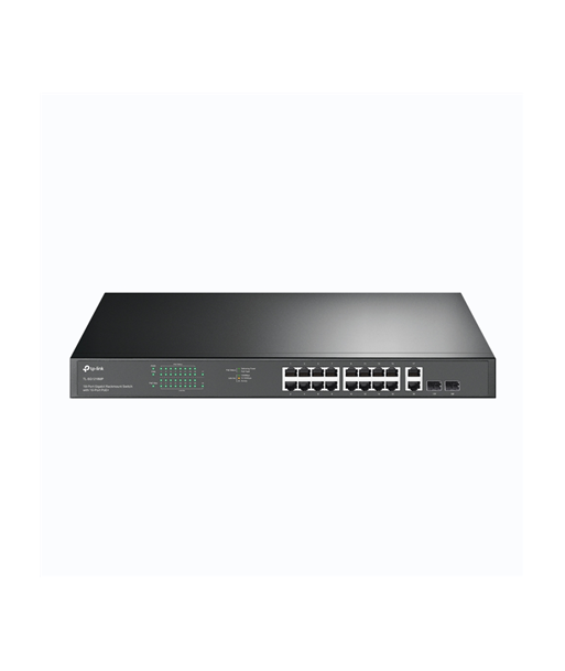 TP-LINK Switch TL-SG1218MP Unmanaged, Rackmountable, 10/100 Mbps (RJ-45) ports quantity 18, PoE+ ports quantity 16