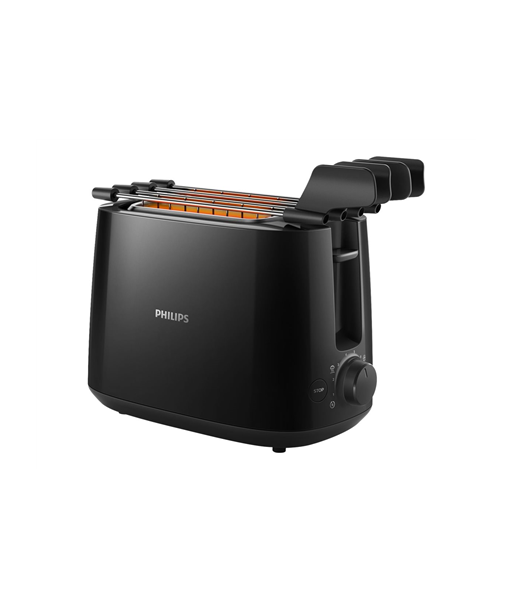 Philips HD2583/90 Daily Collection Toaster, Black