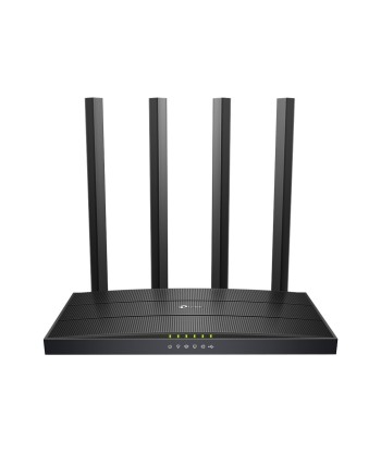TP-LINK AC1200 Wireless Gigabit Router Archer C6U 802.11ac, 300+867 Mbit/s, 10/100/1000 Mbit/s, Ethernet LAN (RJ-45) ports 4