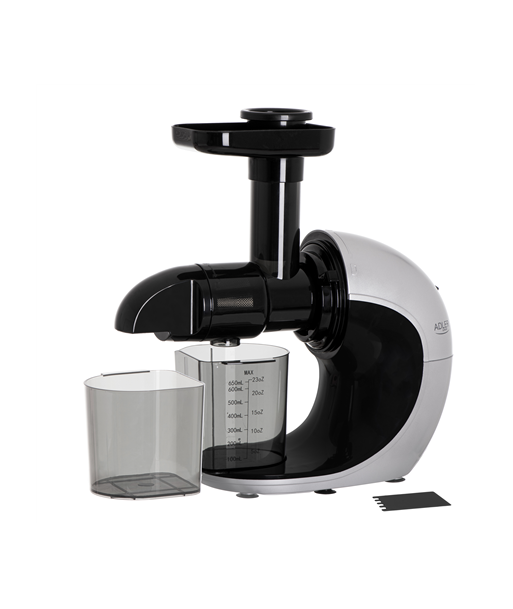 Adler AD 4130 Slow Juicer - Stainless Steel & Black: Fresh Juice, Effortless Cleaning! Adler AD 4130 Slow Juicer - Stainless Steel & Black: Fresh Juice, Effortless Cleaning!
