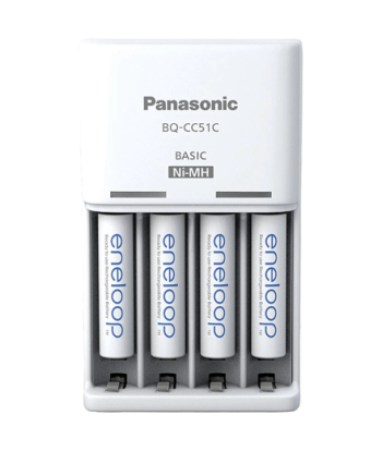 Panasonic, Battery Charger, ENELOOP K-KJ51MCD04E, AA/AAA