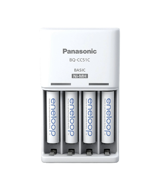 Panasonic Eneloop Battery Charger K-KJ51MCD04E AA/AAA - 10 Hours