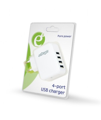 EnerGenie Universal USB charger EG-U4AC-02 White