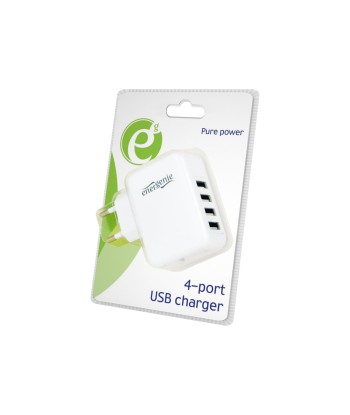 EnerGenie Universal USB charger EG-U4AC-02 White