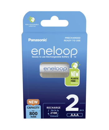 Panasonic Eneloop AAA Akud, 800mAh, 2 tk