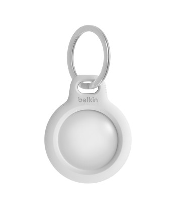 Belkin Secure Holder with Key Ring for AirTag white
