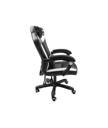 Fury Avenger M+ Gaming Chair - Black/White