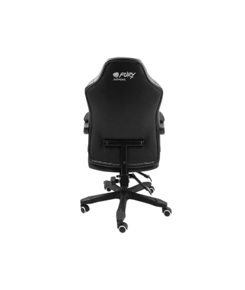 Fury Avenger M+ Gaming Chair - Black/White