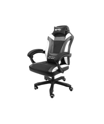 Fury Avenger M+ Gaming Chair - Black/White