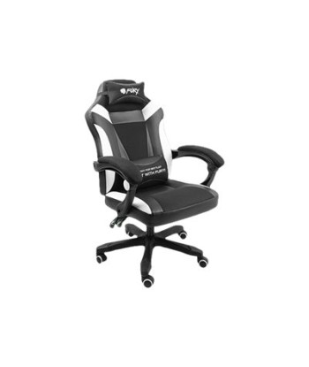 Fury Avenger M+ Gaming Chair - Black/White