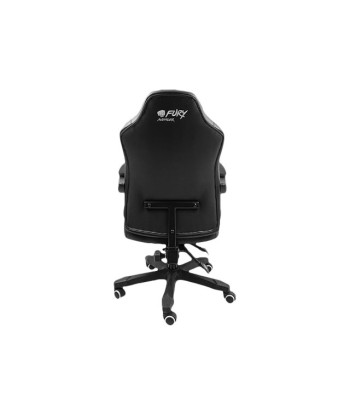Fury Avenger M+ Gaming Chair - Black/White