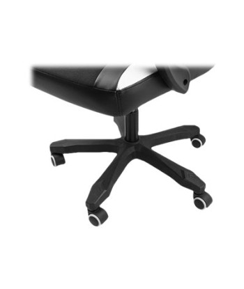 Fury Avenger M+ Gaming Chair - Black/White