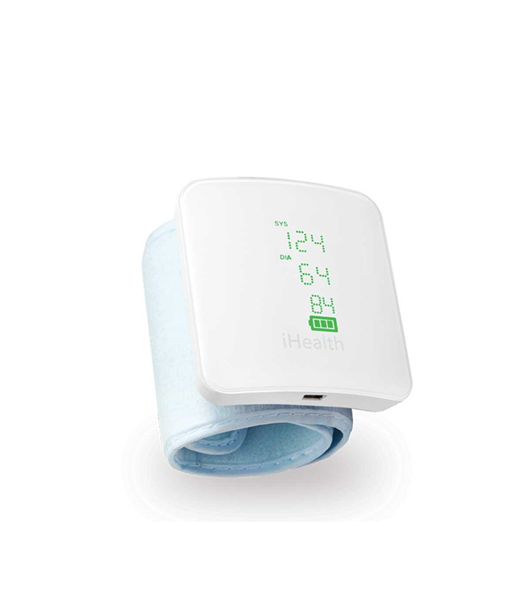 iHealth Wrist Blood Pressure Monitor BP7S - Wireless, White iHealth Wrist Blood Pressure Monitor BP7S - Wireless, White