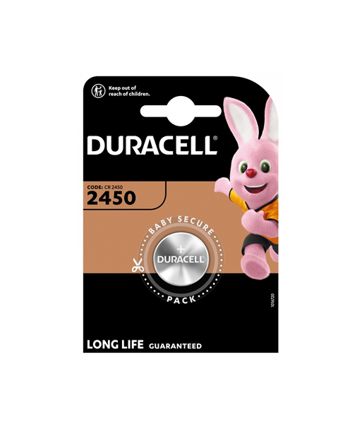 Duracell, DL2450 BL1, CR2450, Lithium, 1 pc(s)