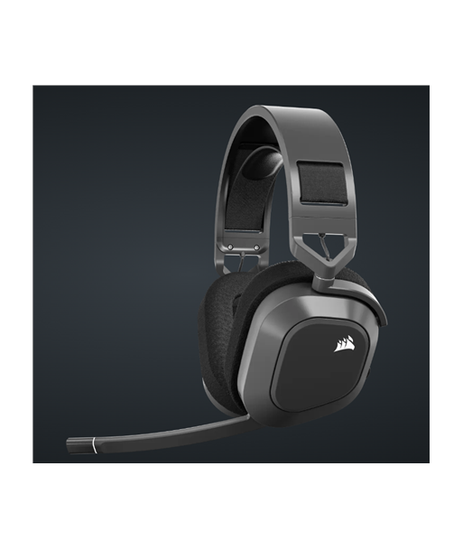 Mänguri peakomplekt CORSAIR HS80 MAX, Wireless, Steel Gray