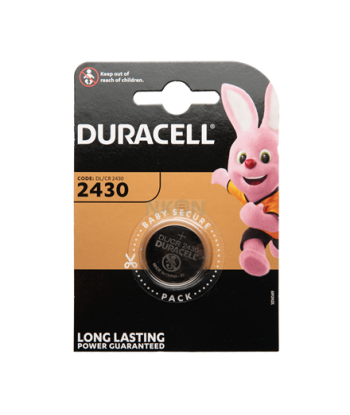 Duracell, DL2430 BL1, CR2430, Lithium, 1 pc(s)
