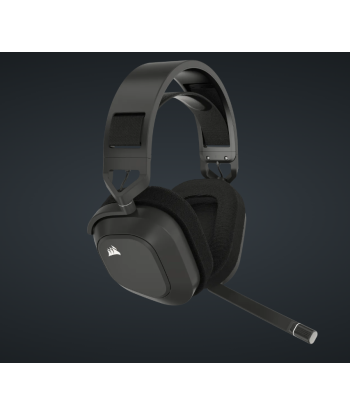 CORSAIR HS80 MAX juhtmevabad mänguri kõrvaklapid - terashall
