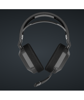 CORSAIR HS80 MAX беспроводная игровая гарнитура - стальной серый