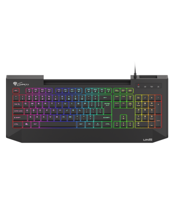 Игровая клавиатура Genesis LITH 400, RGB LED light, US, Black, Wired