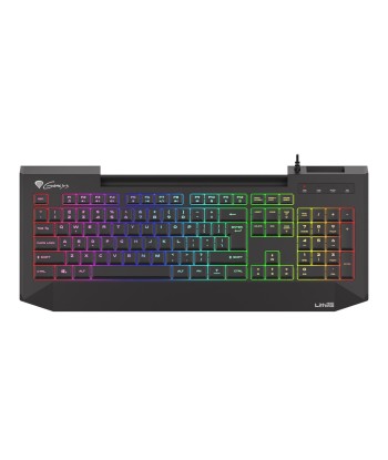 Игровая клавиатура Genesis LITH 400, RGB LED light, US, Black, Wired