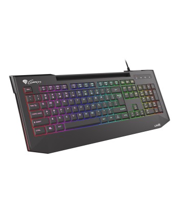Игровая клавиатура Genesis LITH 400, RGB LED light, US, Black, Wired