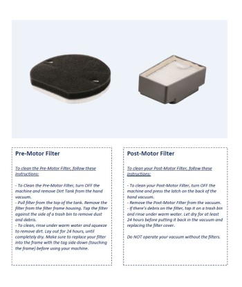 Bissell Icon Washable Vacuum Filters 1 pc(s)
