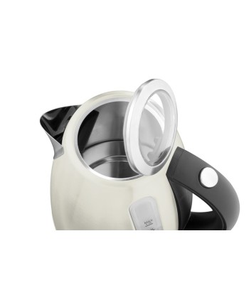 Veekeetja ETA ELA ETA859890070 Standard, 2100 W, 1.7 L, Stainless steel, 360° rotational base, Cream