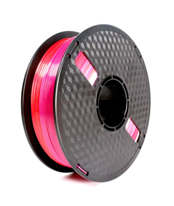 Flashforge Filament, PLA Silk Rainbow 3DP-PLA-SK-01-RP	 1.75 mm diameter, 1kg/spool, Red/Purple
