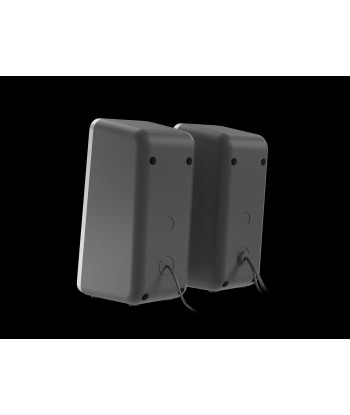 Genesis Computer Speaker Helium 100BT RGB Gaming Speakers, Bluetooth, Silver/Black