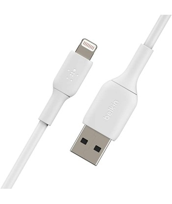 Belkin BOOST↑CHARGE™ Lightning to USB-A Cable (2m, White)