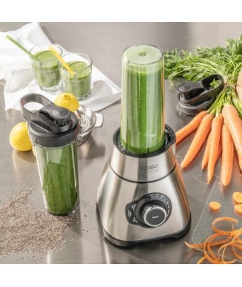 Caso B1800 Tabletop Blender - 1800W, 1.75L Glass Jar, Ice Crush & Mini Chopper
