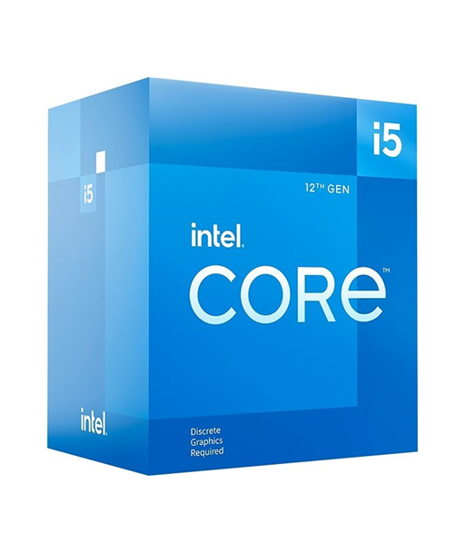 Intel i5-12400F, 2.5 GHz, LGA1700, Processor threads 12, Packing Retail, Processor cores 6, Component for Desktop