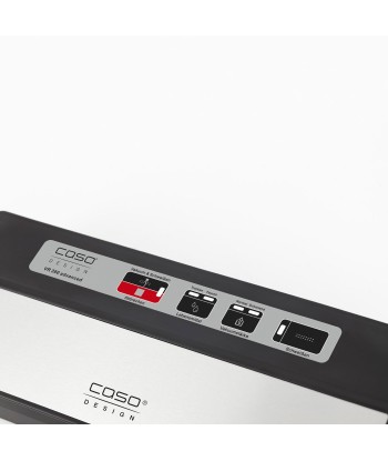 Caso Bar Vacuum sealer VR 390 advanced Power 110 W, Temperature control, Black/Stainless steel