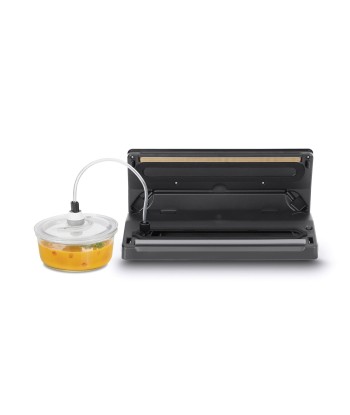 Caso Bar VR 390 advanced Power 110 W, Temperature control, Black/Stainless steel