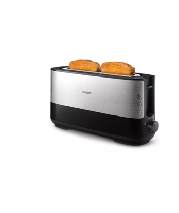 Philips Toaster HD2692/90 Viva Collection Power 950 W, Number of slots 2, Housing material Metal/Plastic, Black