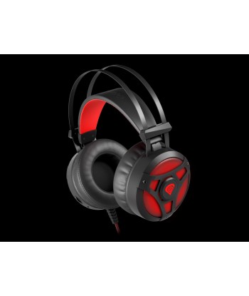 Игровая гарнитура Genesis Neon 360 Stereo Built-in microphone, Black/Red, Wired