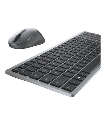 Dell KM7120W Wireless Keyboard and Mouse Combo - Titan Gray (Nordic Layout)