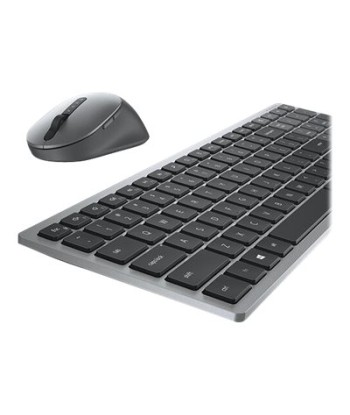 Juhtmevaba klaviatuur ja hiir Dell Keyboard and Mouse KM7120W, Batteries included, US, Titan Gray