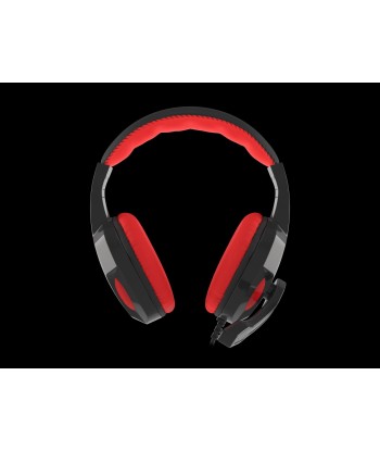 Mänguri peakomplekt GENESIS ARGON 110, On-Ear, Wired, Microphone, Black/Red