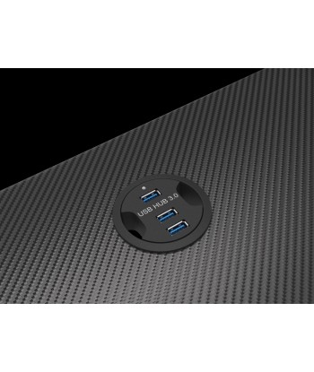 Mängulaud Genesis Holm 200 RGB, Black