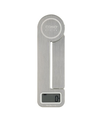 Köögikaal Caso Ecostyle Batteryless usage, Graduation 1 g, Maximum weight (capacity) 5 kg, Display type LCD, Stainless