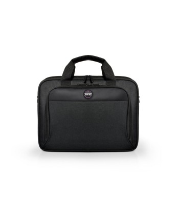 PORT DESIGNS HANOI II CLAMSHELL 105064 Fits up to size 15.6", Black, Shoulder strap, Messenger - Briefcase
